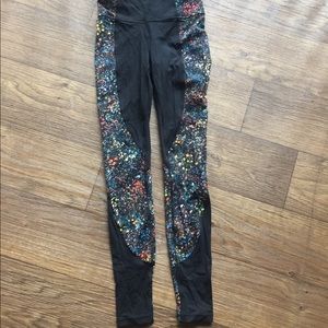 RARE lululemon floral leggings